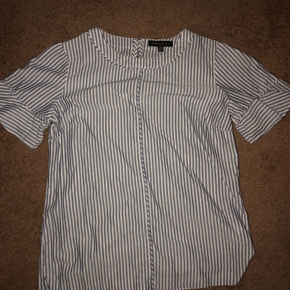 Banana Republic Striped Blouse